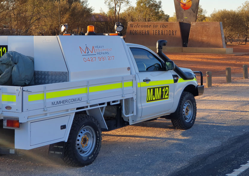 MJM vehicle in Northern Territoy